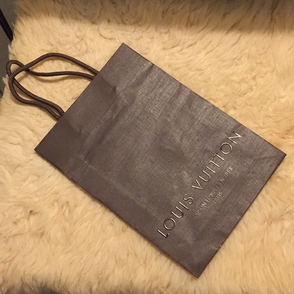 Louis Vuitton shopping bag